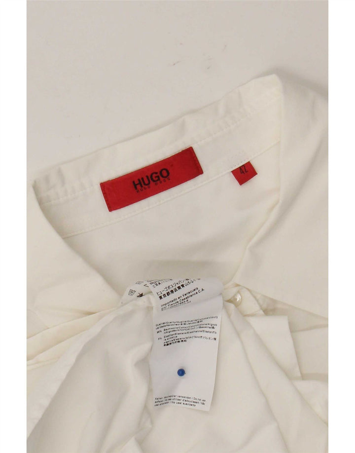 Camicia da donna Hugo Boss IT 42 cotone bianco medio