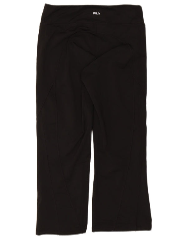 Pantaloni da tuta da donna Fila UK 12 Medium Nero Poliestere