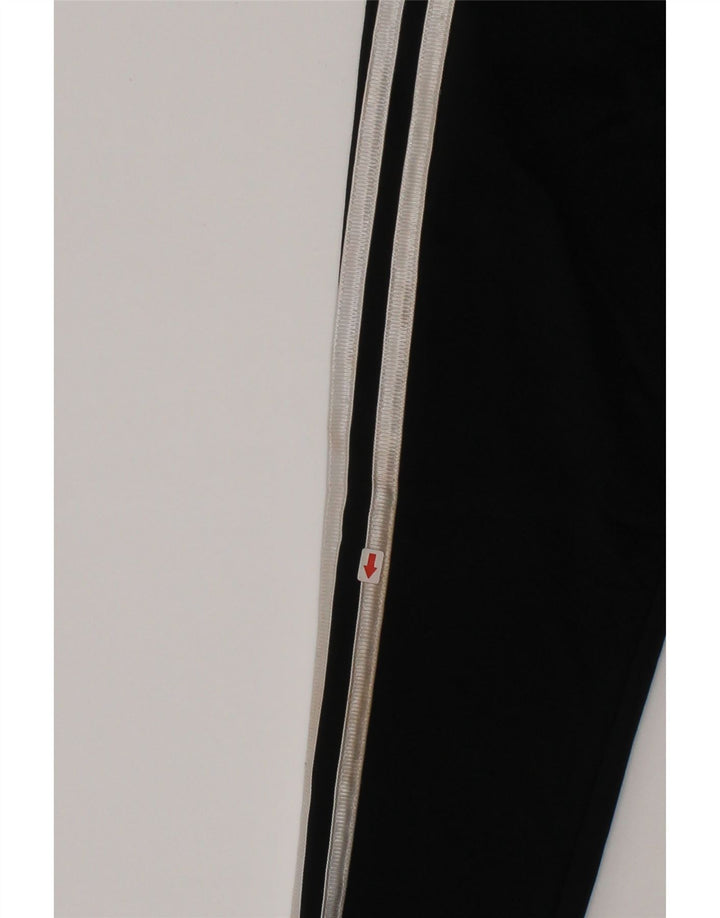 Pantaloni della tuta da ragazzo Adidas 2-3 anni in poliestere nero