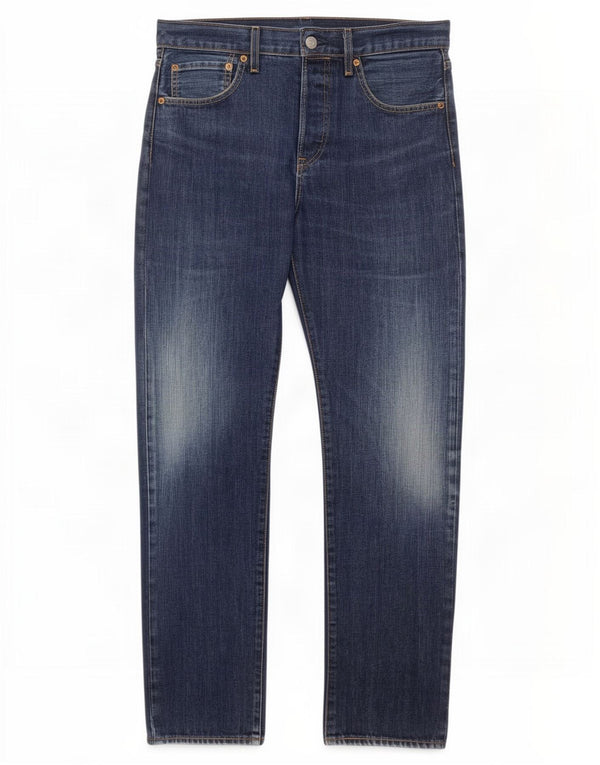 Levi's Mens 501 Straight Jeans W31 L32 Blue Cotton