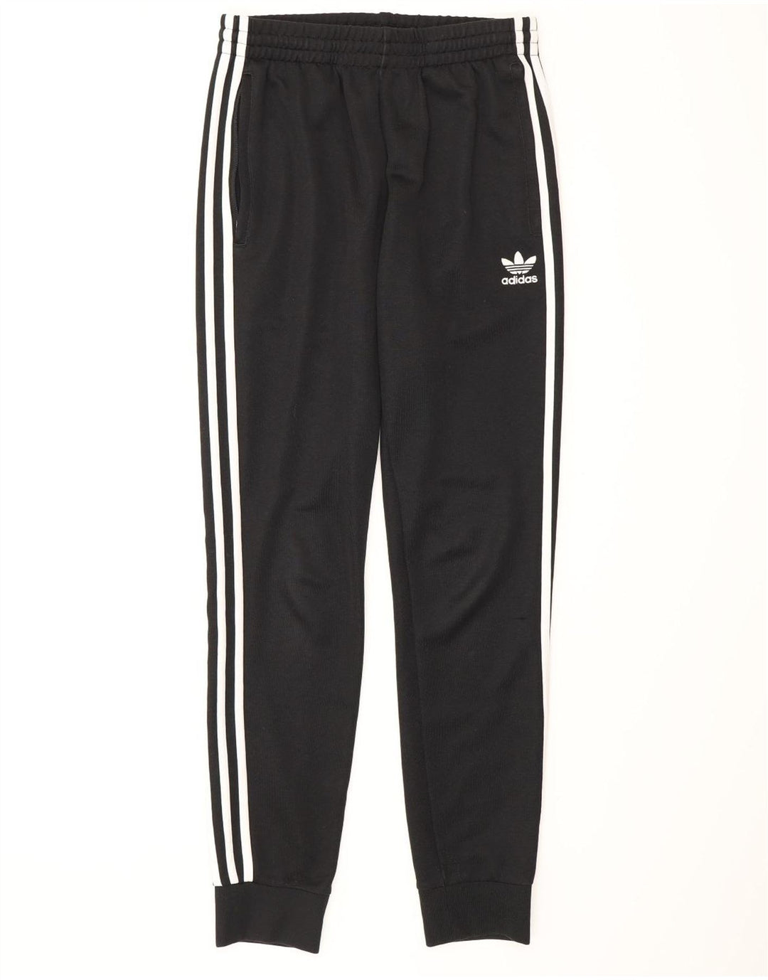Pantaloni da tuta da uomo Adidas Joggers piccoli in poliestere nero