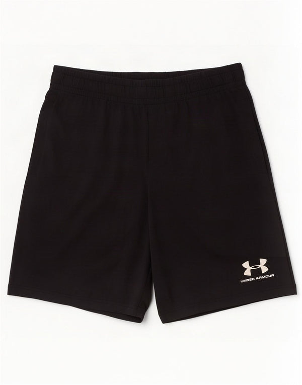 Pantaloncini sportivi da uomo Under Armour grandi neri