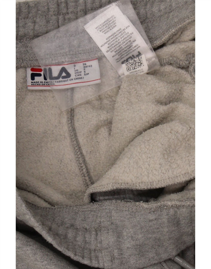 Pantaloni da tuta da uomo FILA Joggers piccoli in cotone grigio
