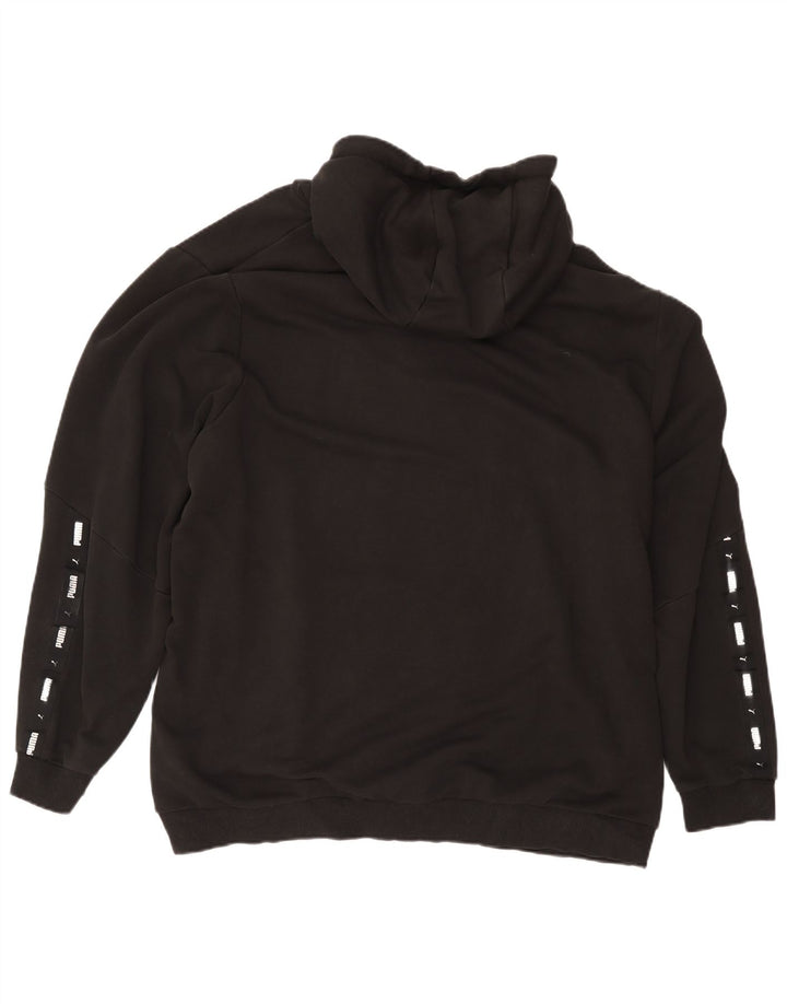 Felpa con cappuccio da uomo Puma 4XL cotone nero