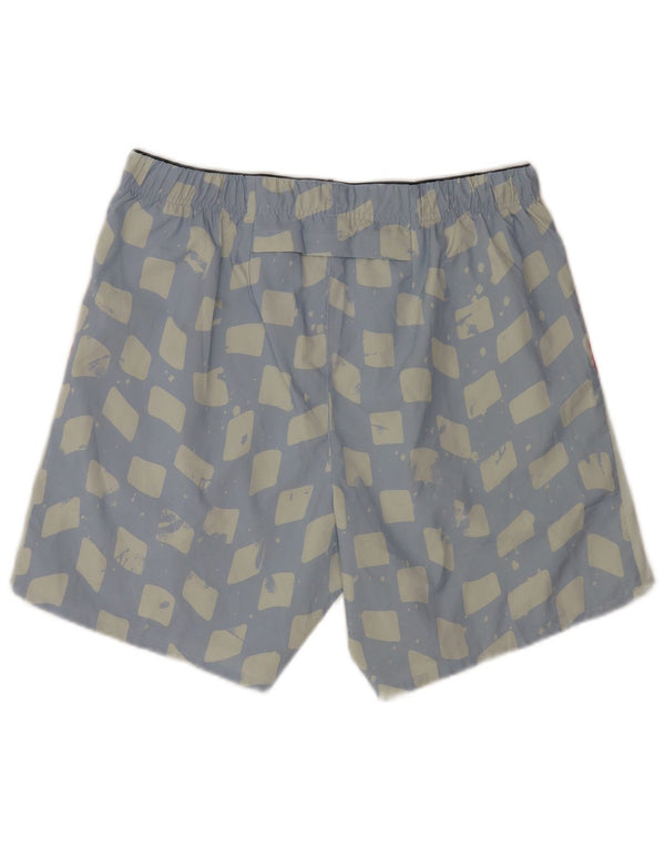 Pantaloncini sportivi Nike da uomo con grafica regolare, grandi, blu, geometrici, sportivi