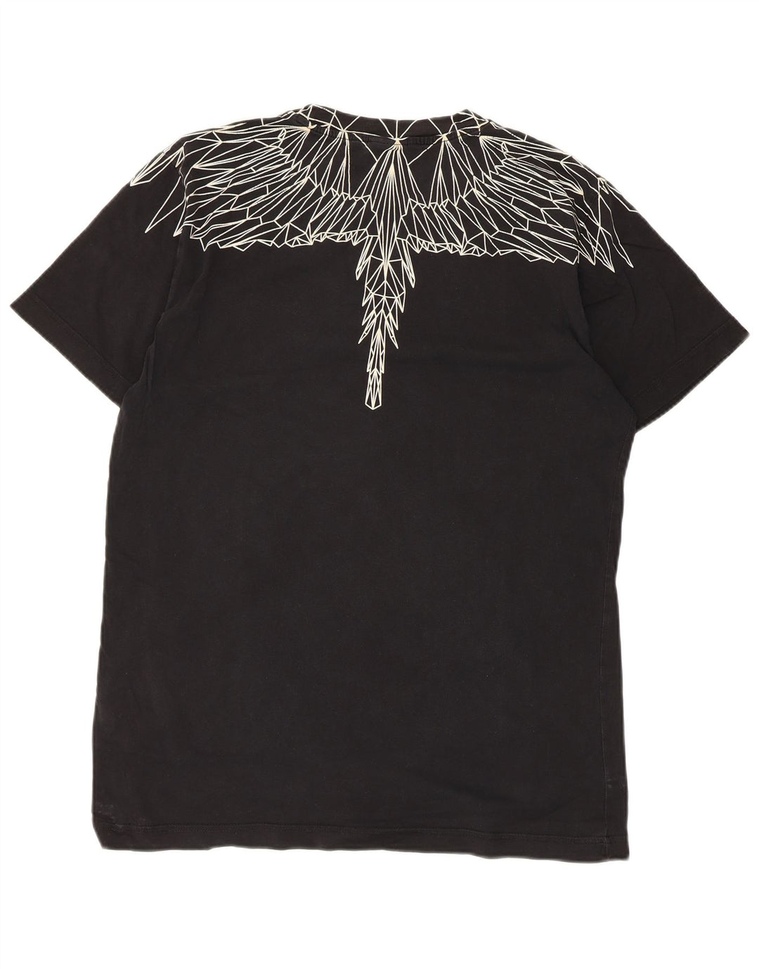 T-shirt grafica da uomo Marcelo Burlon Top in cotone nero medio