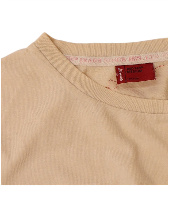 T-shirt grafica da donna Levi's Top UK 14 Beige medio