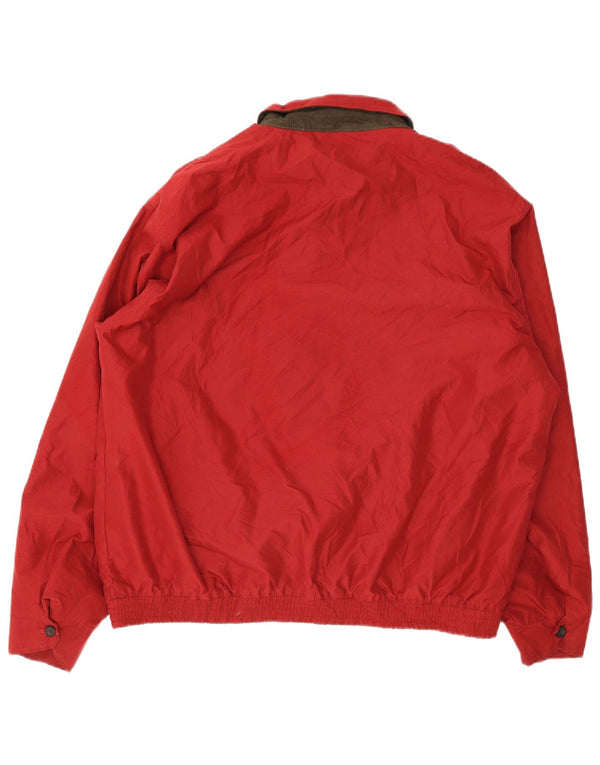 Giubbotto bomber da uomo Chaps UK 42 XL rosso poliestere