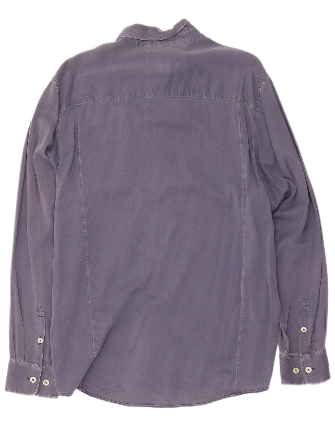 Camicia da uomo Tommy Bahama grande in cotone blu navy