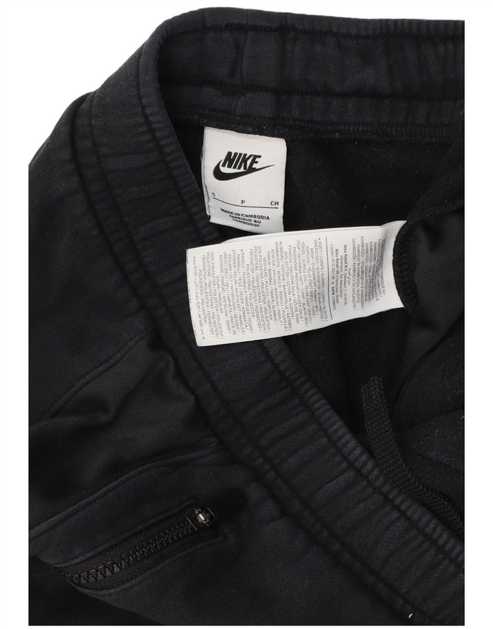 NIKE Pantaloni da tuta con grafica da uomo Joggers piccoli in cotone nero
