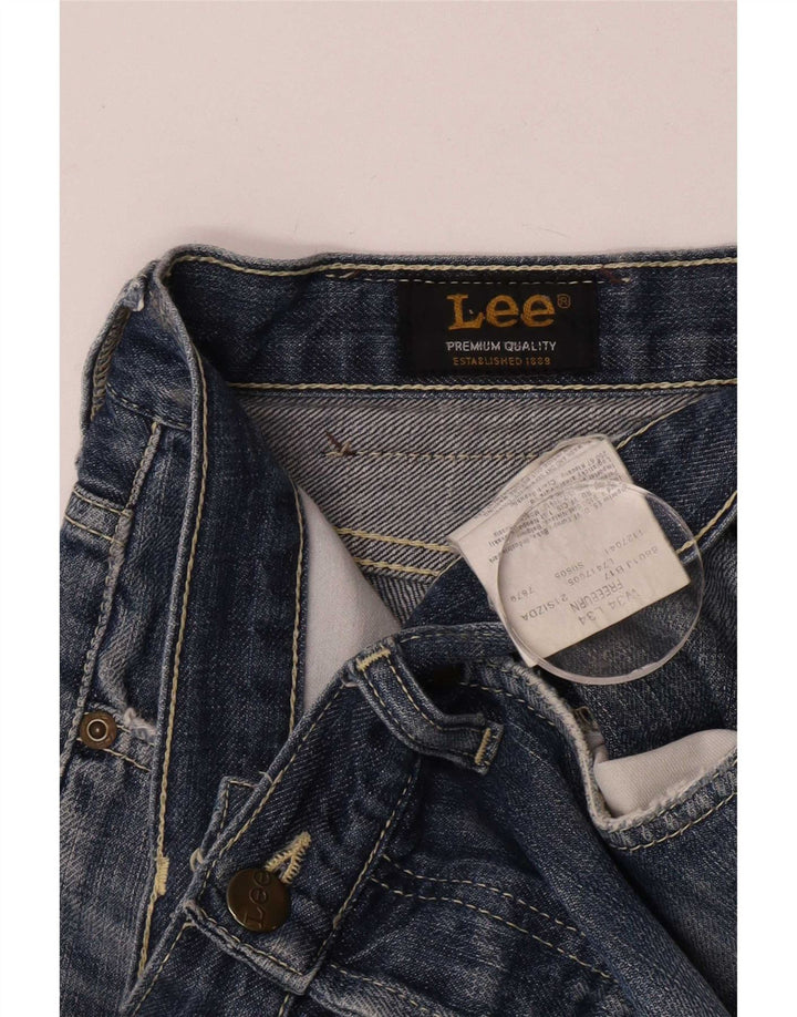Jeans dritti Lee Freeburn da uomo W34 L30 cotone blu