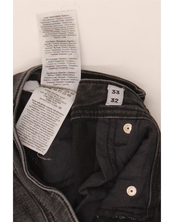 Jeans slim da uomo Jack & Jones W33 L32 cotone nero