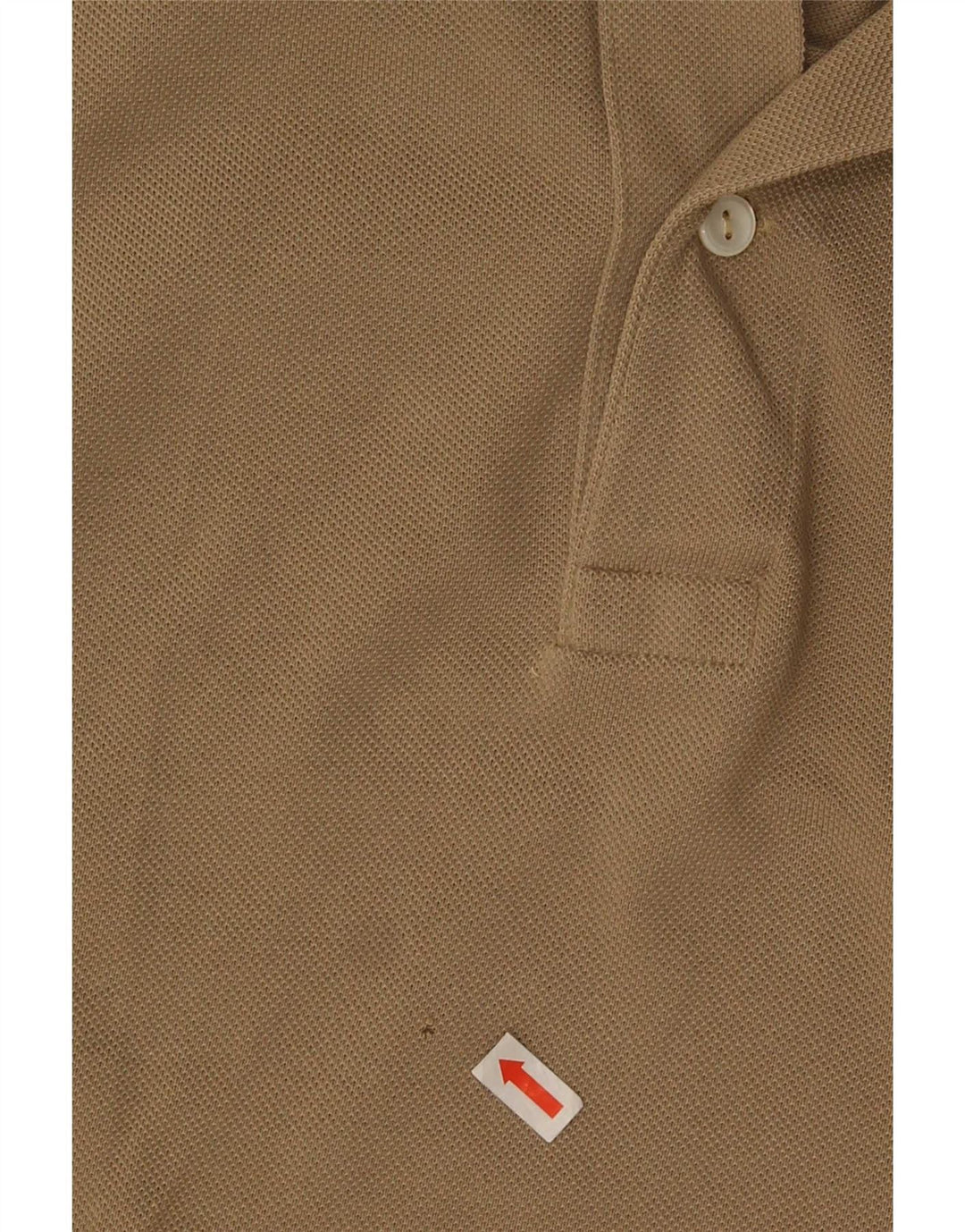 Polo Lacoste da uomo vestibilità regolare taglia 7 2XL cotone beige