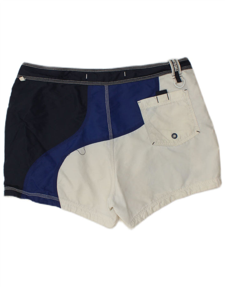 Pantaloncini da bagno grafici da uomo North Sails color block medio multicolore