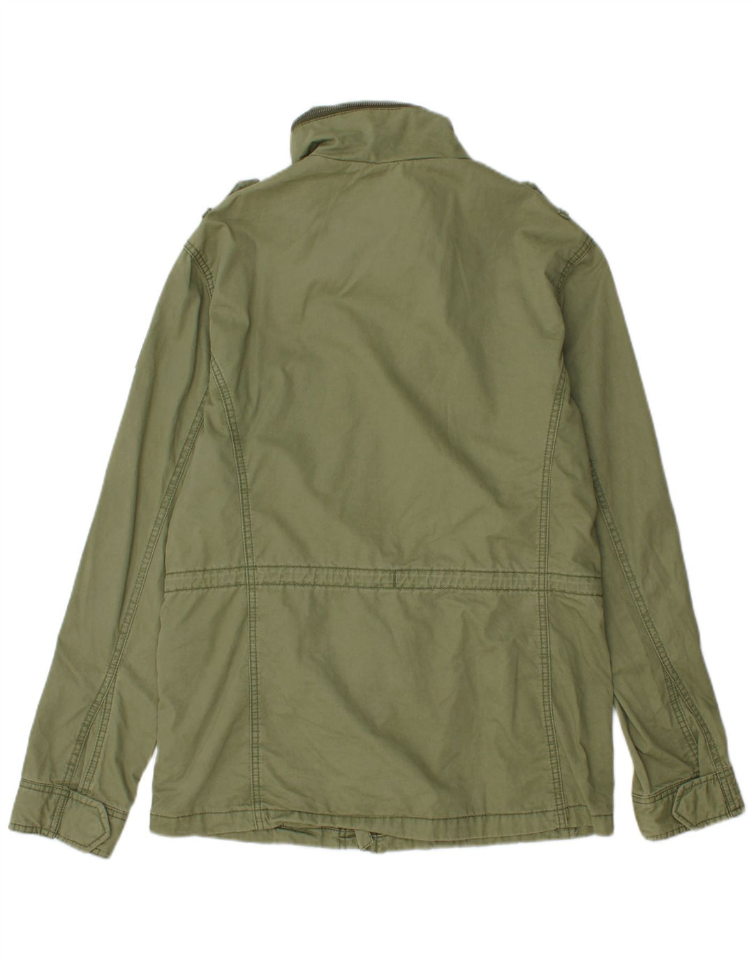 Giacca militare da uomo SUPERDRY UK 38 Cotone verde medio