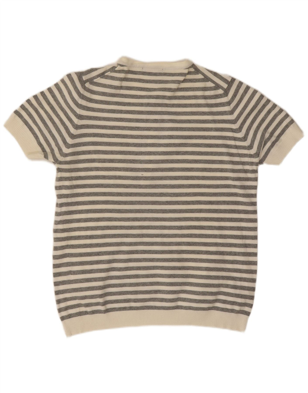 Polo da uomo Zara a righe grandi grigie