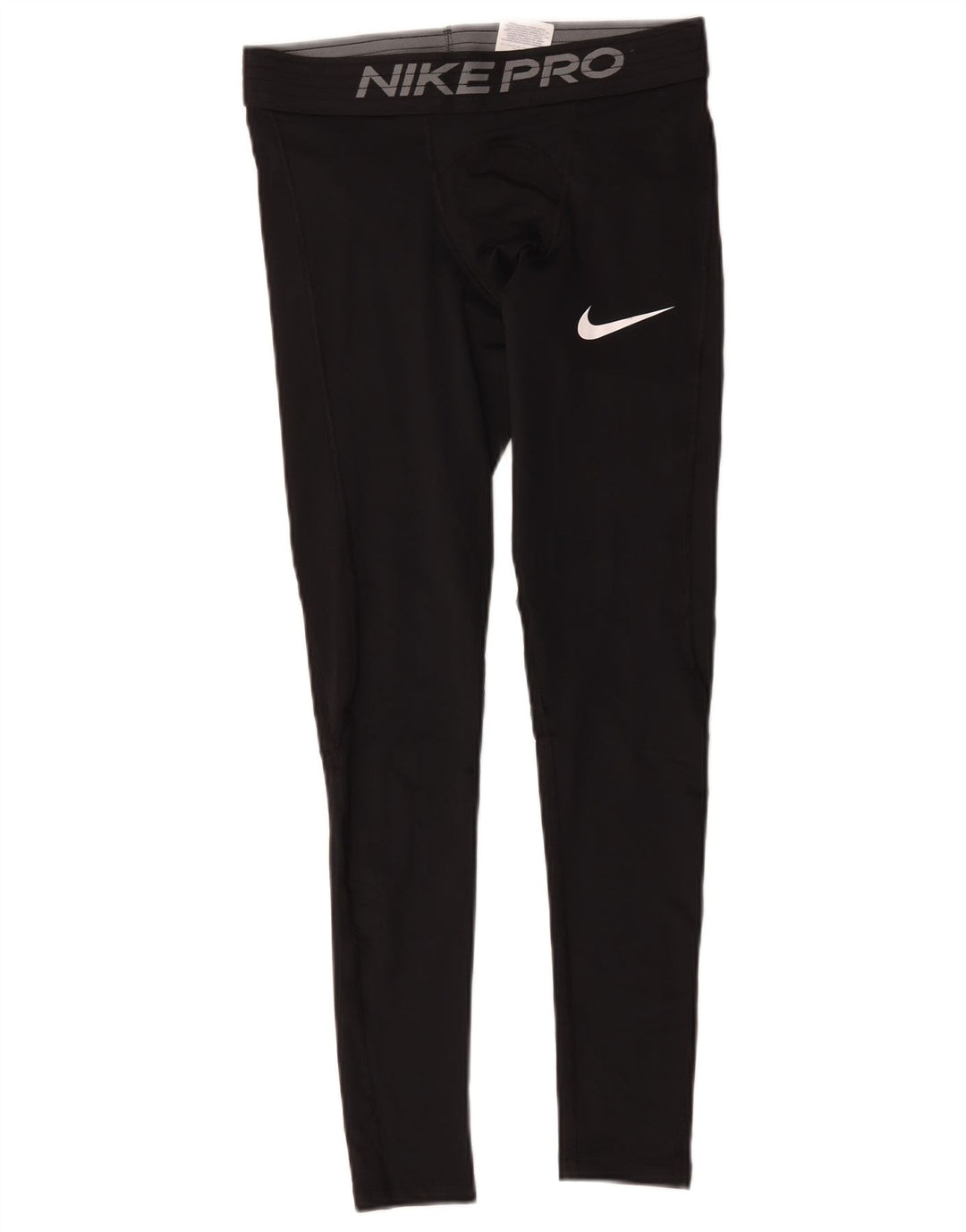 Leggings grafici Nike Dri Fit da uomo in poliestere nero medio