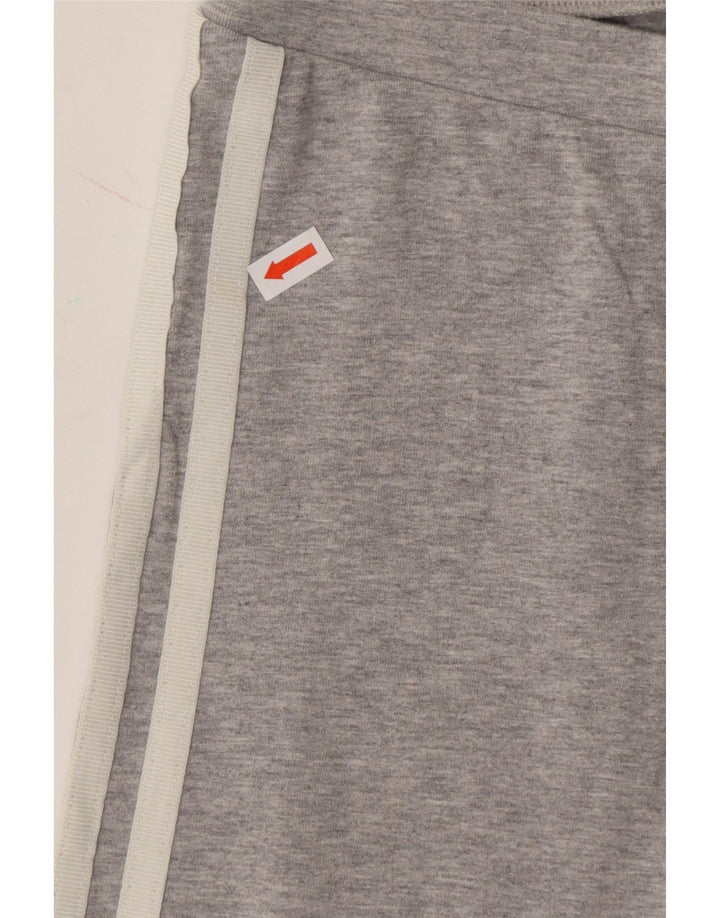 ADIDAS Womens Leggings UK 10 Small  Grey Cotton Vintage Adidas and Second-Hand Adidas from Messina Hembry 
