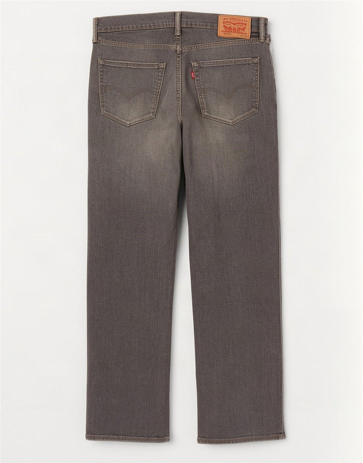 Levi's Uomo 504 Jeans dritti W36 L34 Cotone grigio