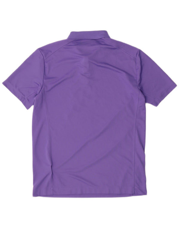Polo Nike da uomo Dri Fit in poliestere viola medio