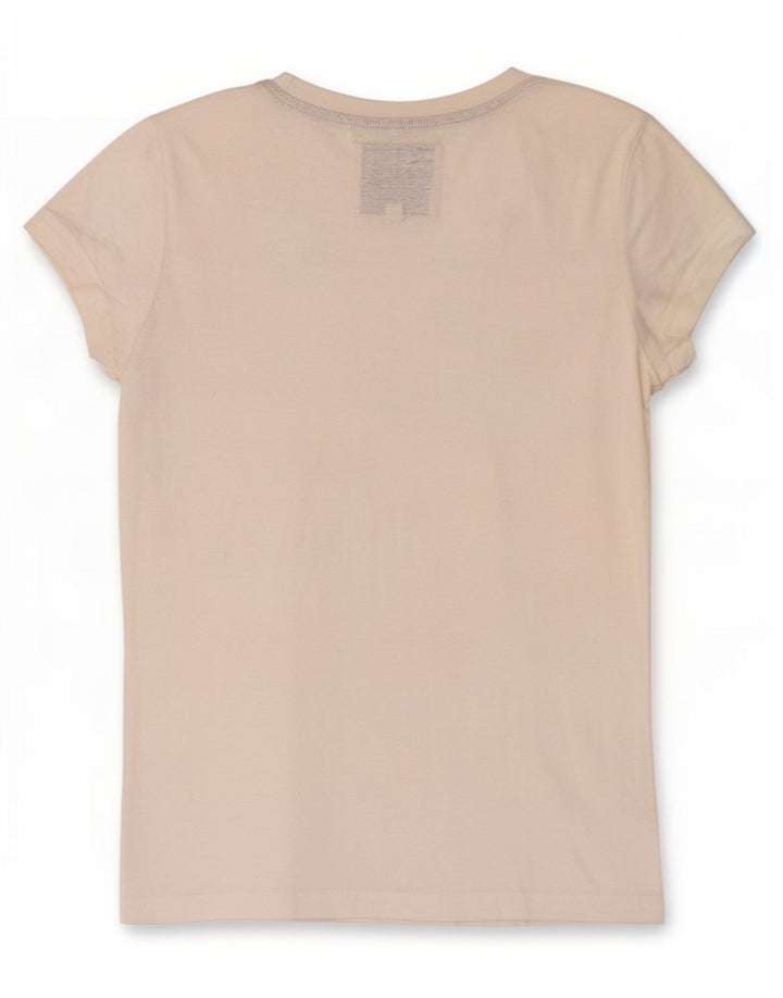 T-shirt da donna Jack Wills Top UK 6 XS poliestere bianco