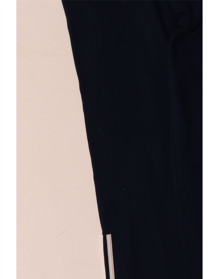 Pantaloni da tuta da uomo ADIDAS piccoli in poliestere blu navy