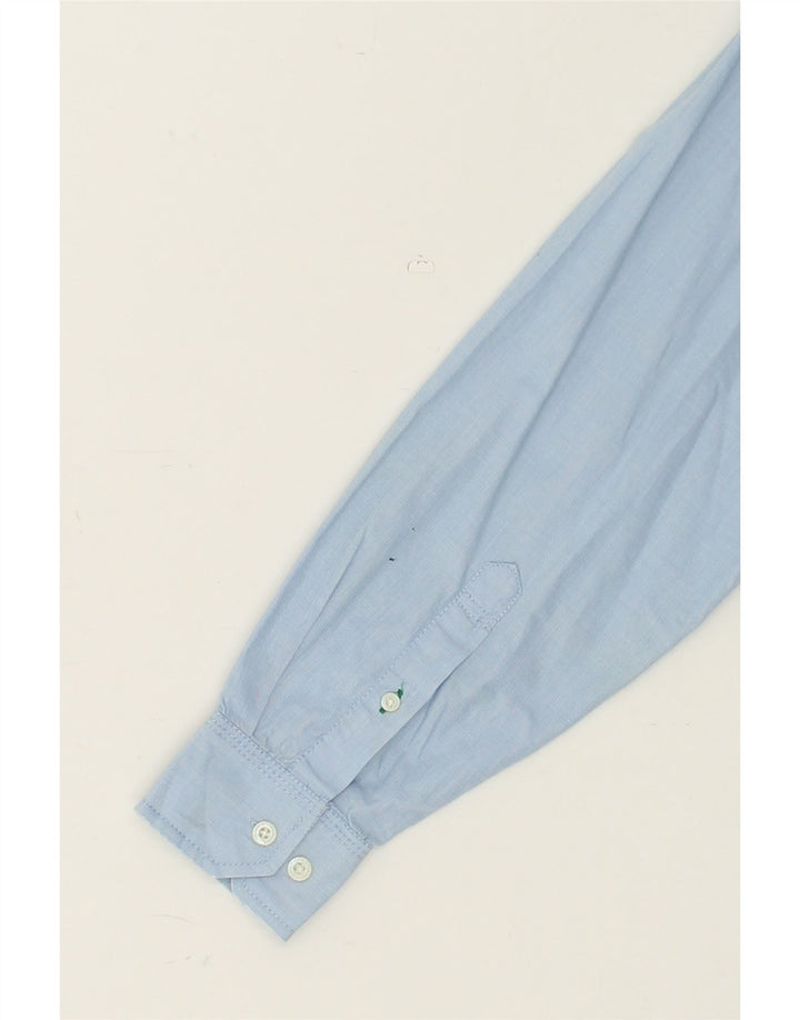 TOMMY HILFIGER Mens Shirt Small Blue Cotton | Vintage Tommy Hilfiger | Thrift | Second-Hand Tommy Hilfiger | Used Clothing | Messina Hembry 