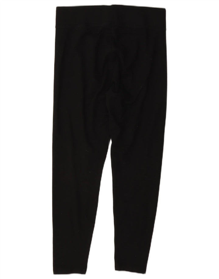 Leggings corti da donna Marks & Spencer UK 10 piccoli poliestere nero