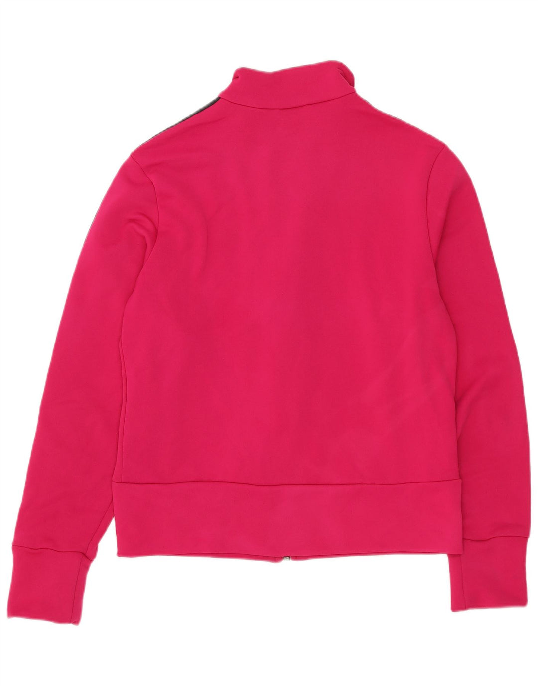 Giacca da tuta da donna Adidas UK 12 poliestere rosa medio