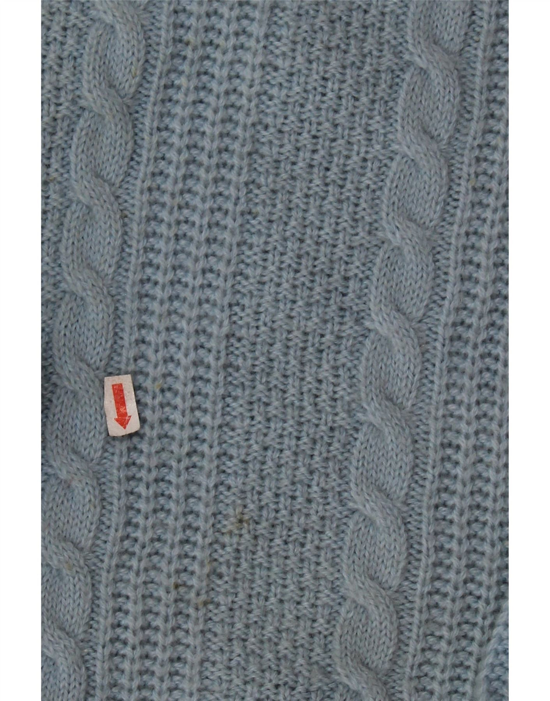 Maglione maglione girocollo oversize da donna STEFANEL UK 16 grande lana blu