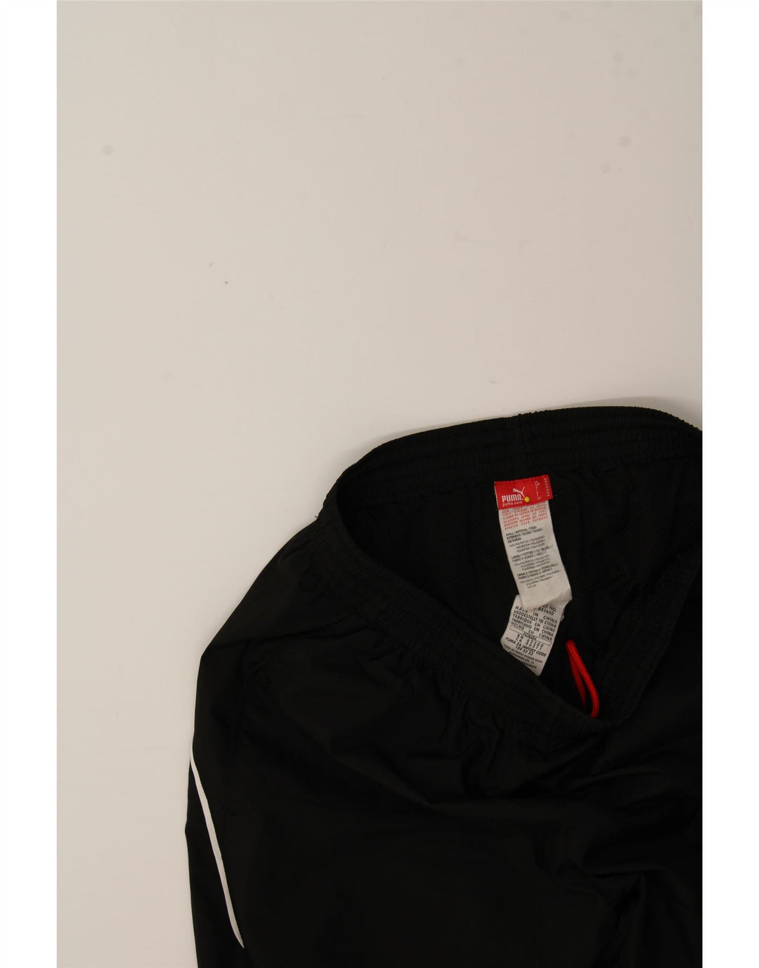 PUMA Mens Tracksuit Trousers Medium Black Polyester Vintage Puma and Second-Hand Puma from Messina Hembry 