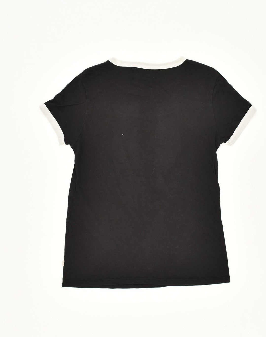 LEVI'S Womens T-Shirt Top UK 4 XS Black Cotton | Vintage Levi's | Thrift | Second-Hand Levi's | Used Clothing | Messina Hembry 