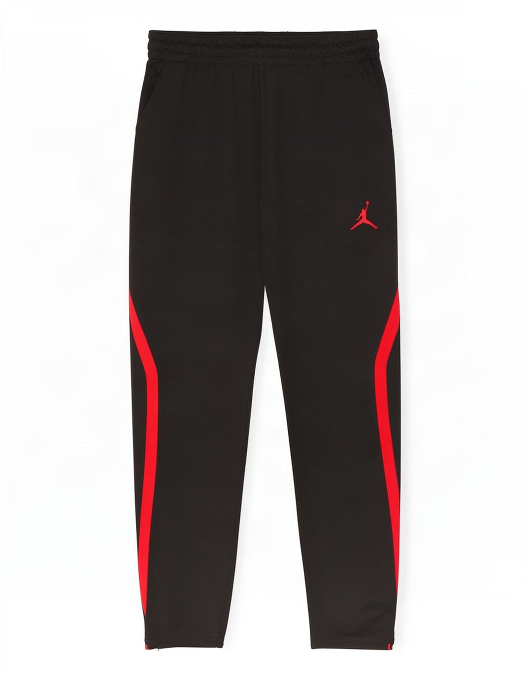 Pantaloni da tuta con grafica Nike da uomo, grandi, in poliestere color block nero