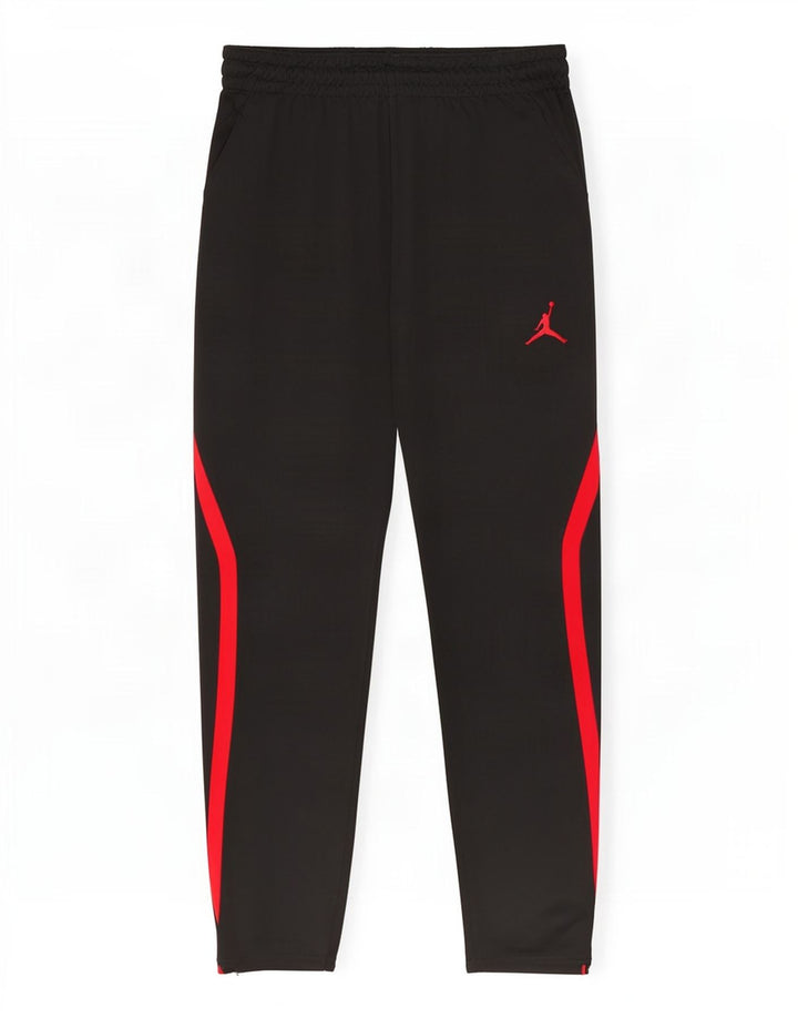Pantaloni da tuta con grafica Nike da uomo, grandi, in poliestere color block nero