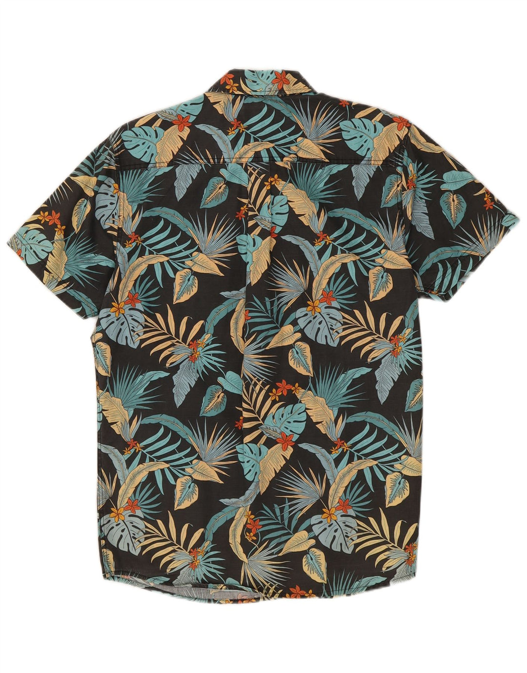 Camicia a maniche corte da uomo Rip Curl piccola floreale nera
