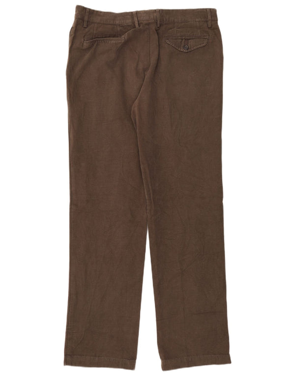 Pantaloni chino dritti da uomo Marlboro Classics EU 54 2XL W36 L33 Cachi