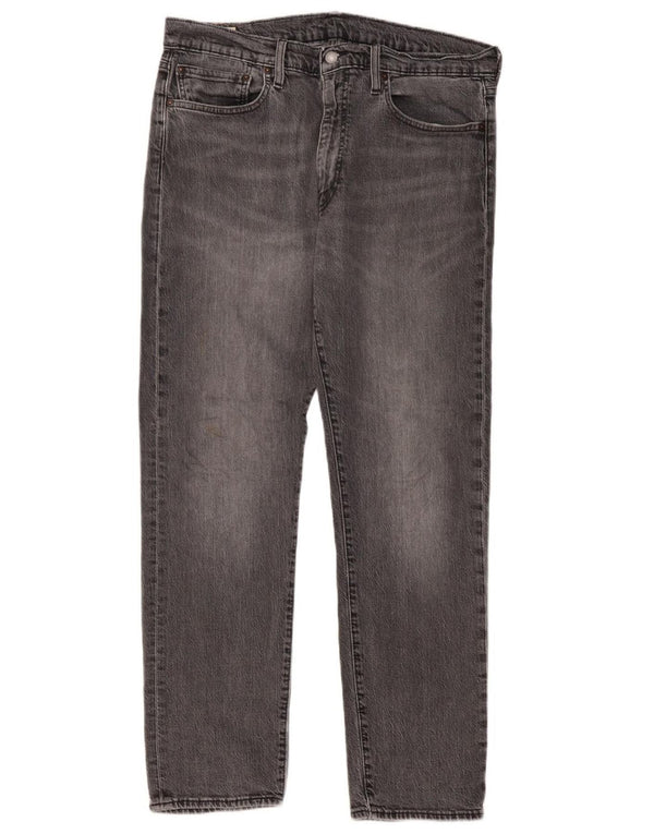 LEVI'S Jeans da uomo 502 affusolati W36 L32 Cotone grigio