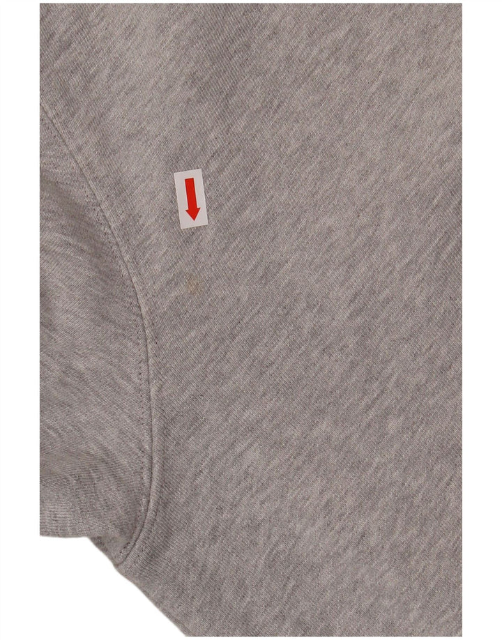 Maglione con cappuccio da uomo LACOSTE taglia 4 cotone grigio medio