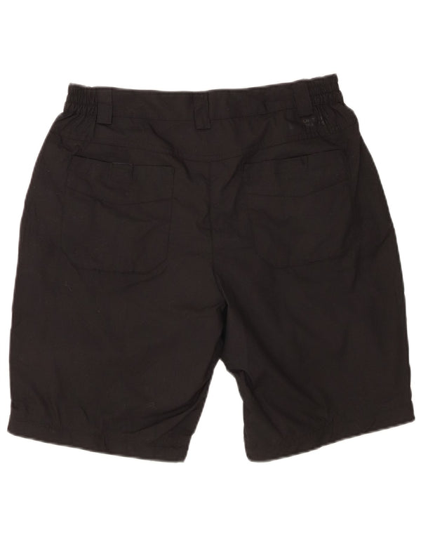 Pantaloncini chino da donna Mountain Warehouse UK 10 piccoli W28 poliestere nero