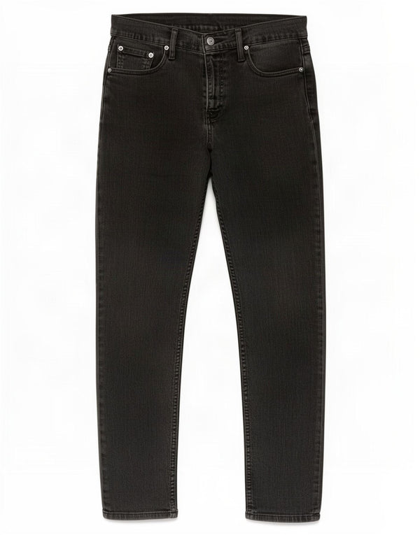 Jeans slim da uomo Levi's W30 L30 cotone nero