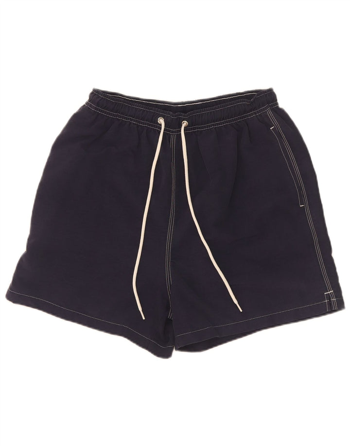 Pantaloncini da bagno da uomo Sundek medio in nylon blu navy