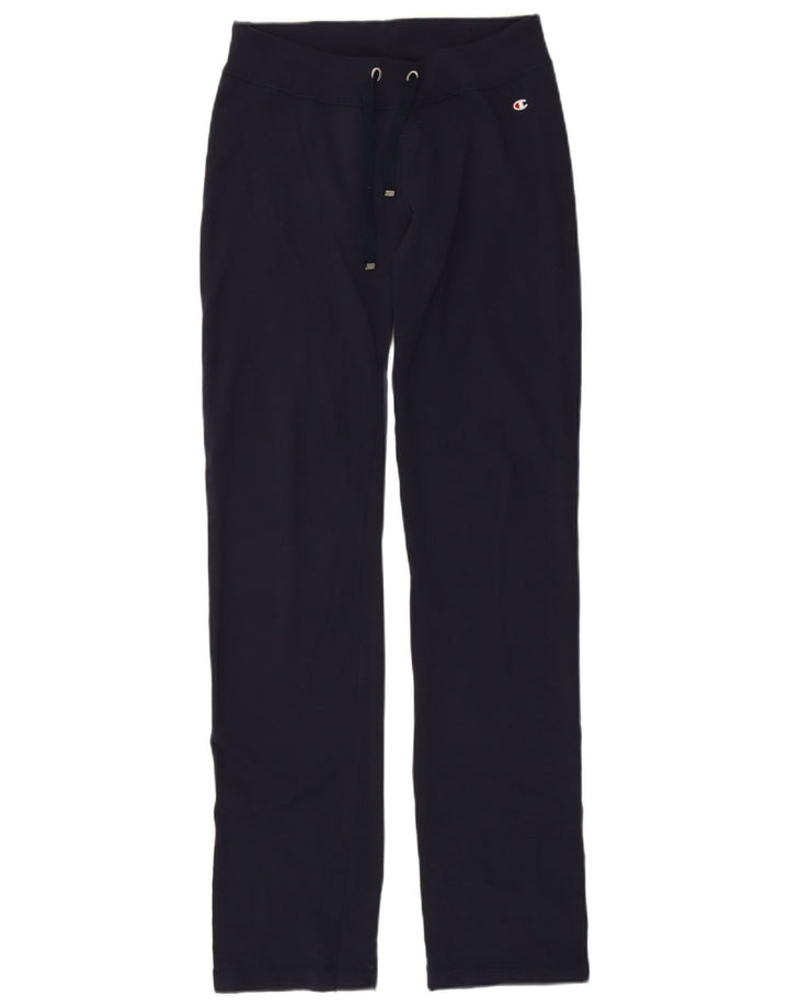 Pantaloni da tuta Champion da donna Heritage Classics UK 16 Large Blu Navy
