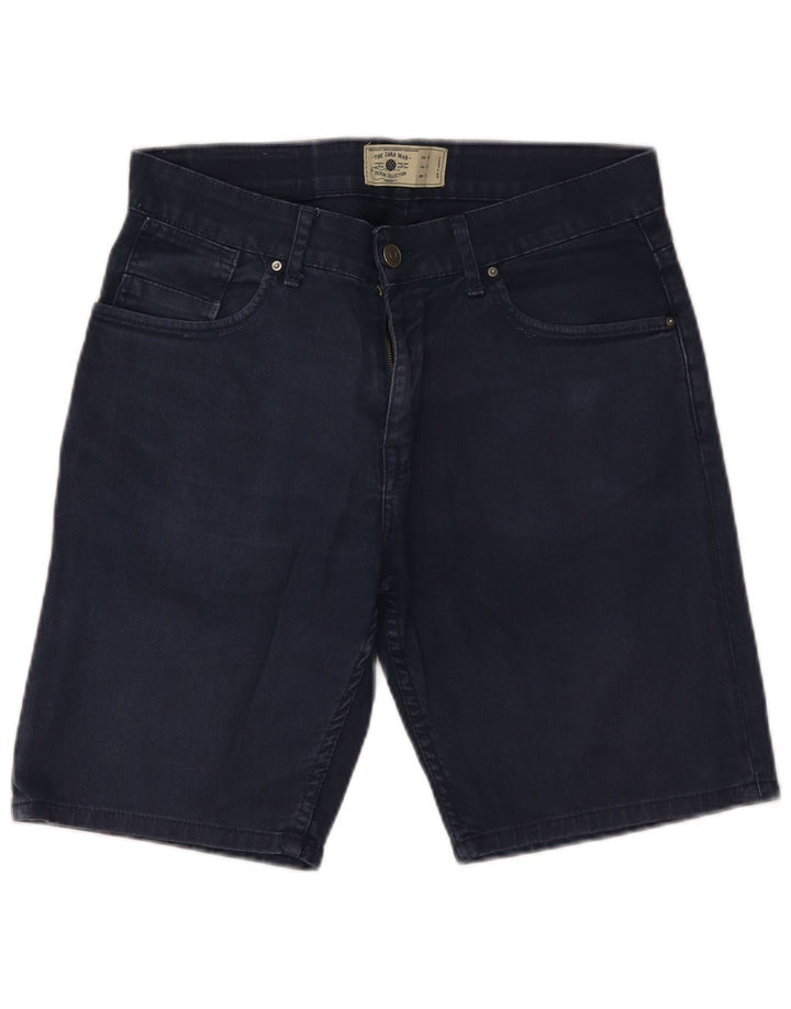 Pantaloncini di jeans da uomo Zara EU 40 medi W31 blu navy