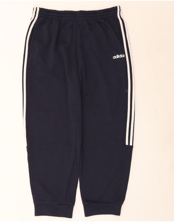 Pantaloni da tuta da uomo Adidas Climalite Joggers XL blu navy poliestere