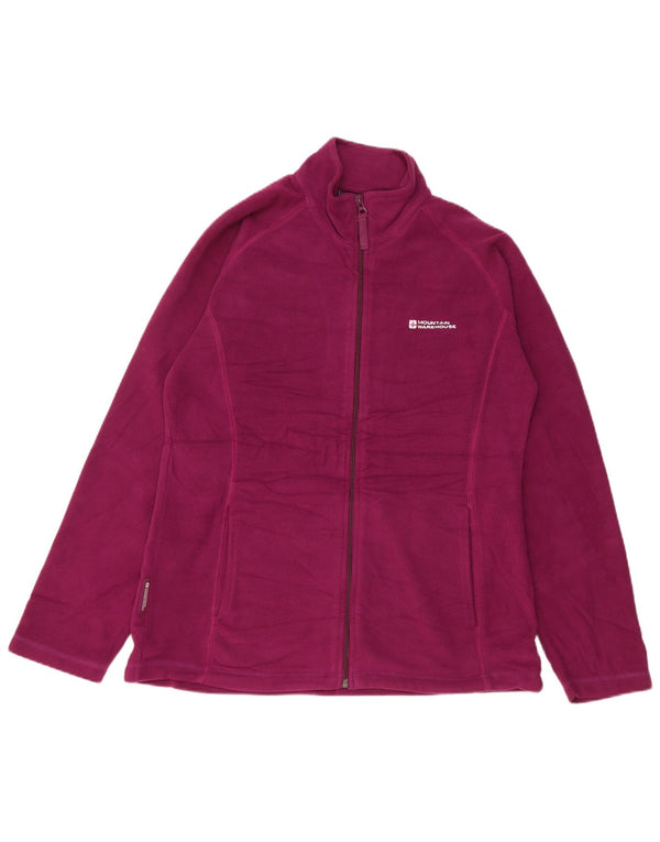 Giacca in pile da donna Mountain Warehouse UK 14 Large Viola Poliestere