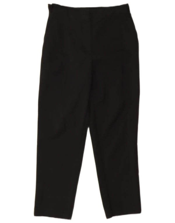 Pantaloni corti affusolati da donna Marks & Spencer UK 10 piccoli W28 L25 neri