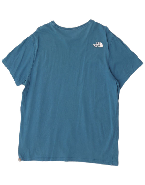 T-shirt da uomo The North Face Top XL in cotone blu
