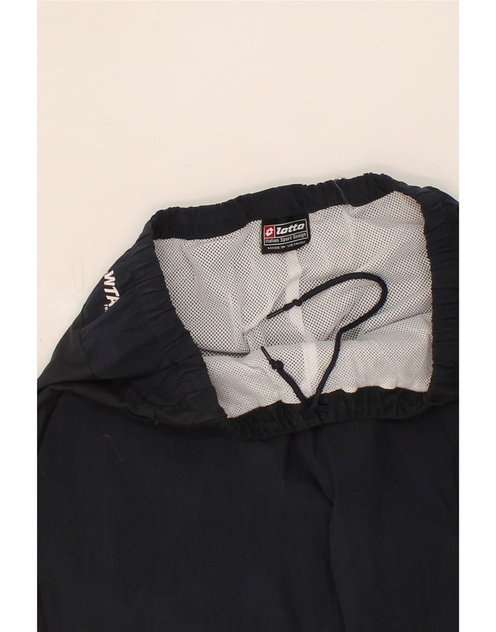 LOTTO Womens Tracksuit Trousers UK 14 Medium Navy Blue Vintage Lotto and Second-Hand Lotto from Messina Hembry 