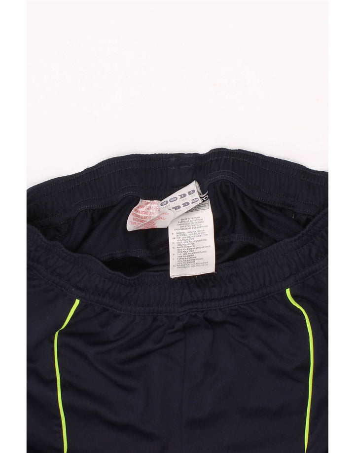 Pantaloncini sportivi Adidas Climacool da ragazzo 13-14 anni in poliestere blu navy