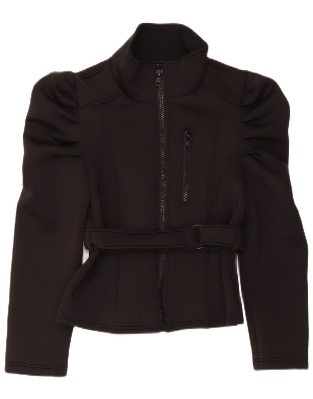 Giubbotto bomber da donna Zara UK 14 grande poliestere nero